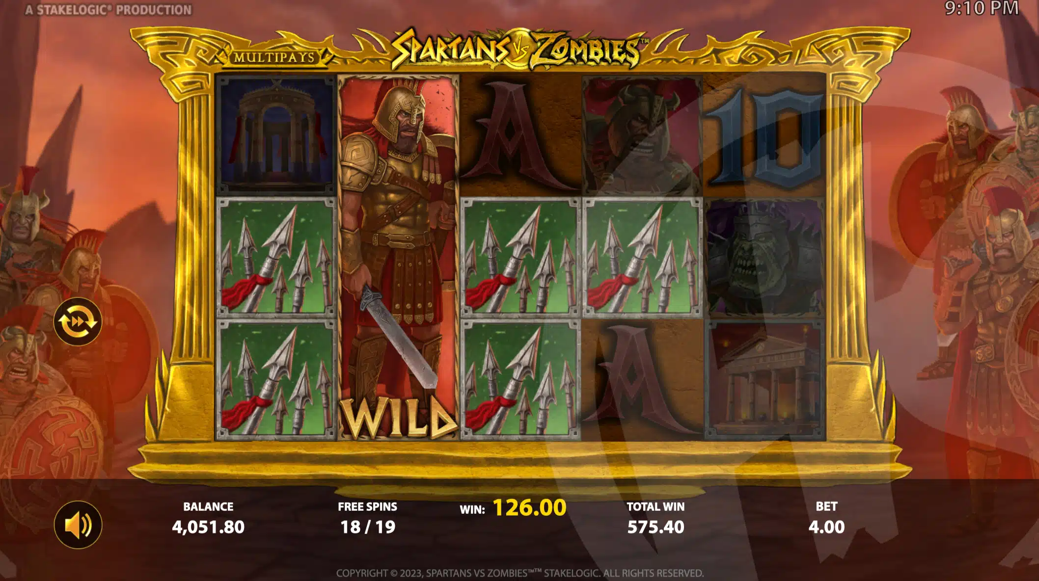 Spartans vs Zombies Slot Review pic 4